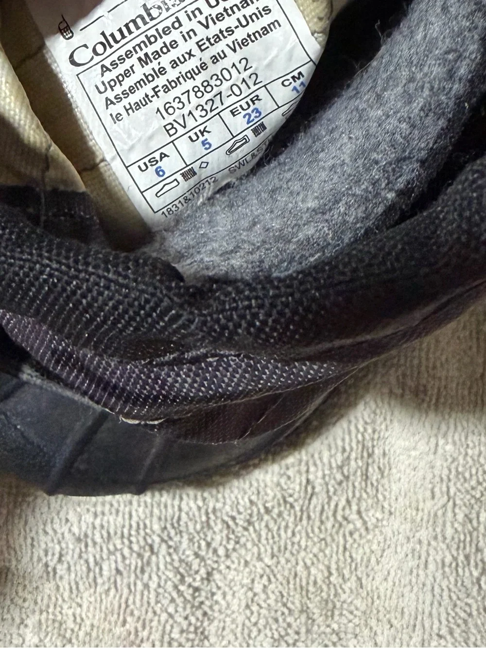 Columbia kids insulated